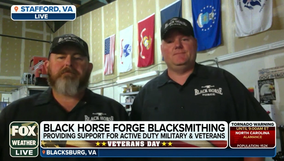Fox Weather segment on Black Horse Forge